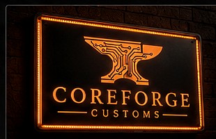 Custom LED sign